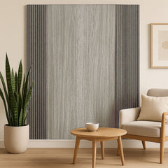 Wood Effect Flat Wall Panels -Oak Ash and Walnut 235cm x 40cm (5 pack)