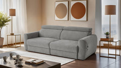 Dakota 3 Seater Electric Recliner Sofa Bed – Power Reclining Couch