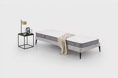 Optima Single Foam Mattress – Quilted Fabric, Medium Firm Comfort, Breathable & Supportive 3FT Bed Mattress