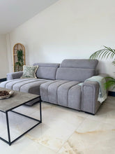 Molly Electric Sofa bed Grey 3 Seater Grey Beige Green