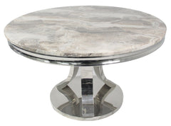 London Round Table (1.3m) – Chrome Frame – image 2