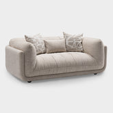 Oxford Modern Comfy Sofa Beige and Grey 3 seater 2 seater
