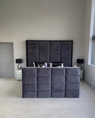 Cubed TV Bed | Luxury Bed Frame With Hidden TV Storage