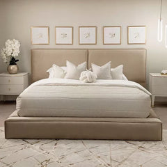 Rowen Platform Bed Frame – Minimalist Style With Storage Option