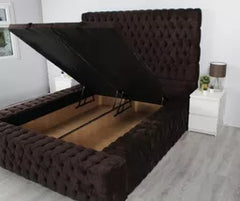 Grand Ambassador Divan Platform Bed – Luxury Upholstered Storage Bed UK