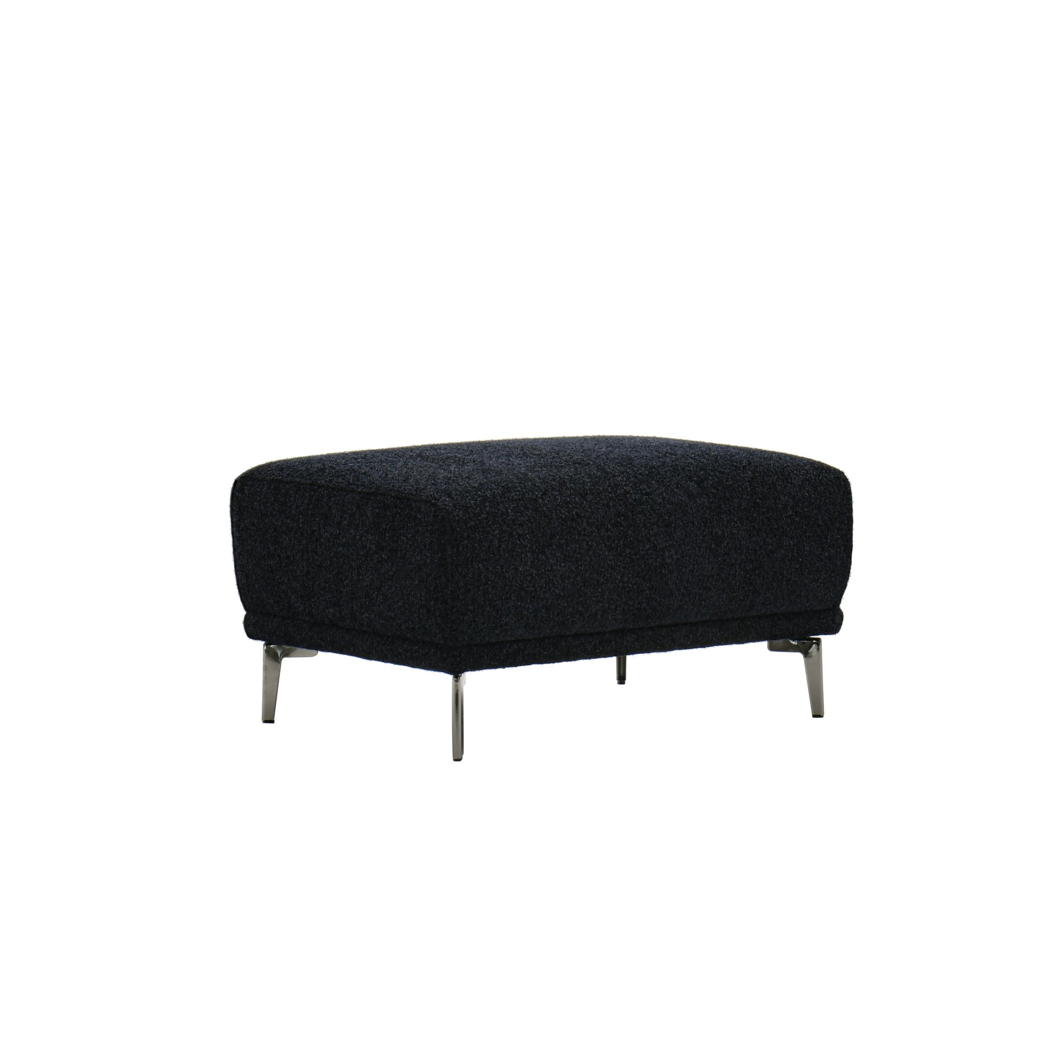 Aluxo Albany Sofa  Black Lux Boucle Fabric