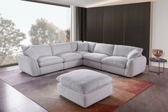 Berlin Comfy Jumbo Sofa Beige and Grey