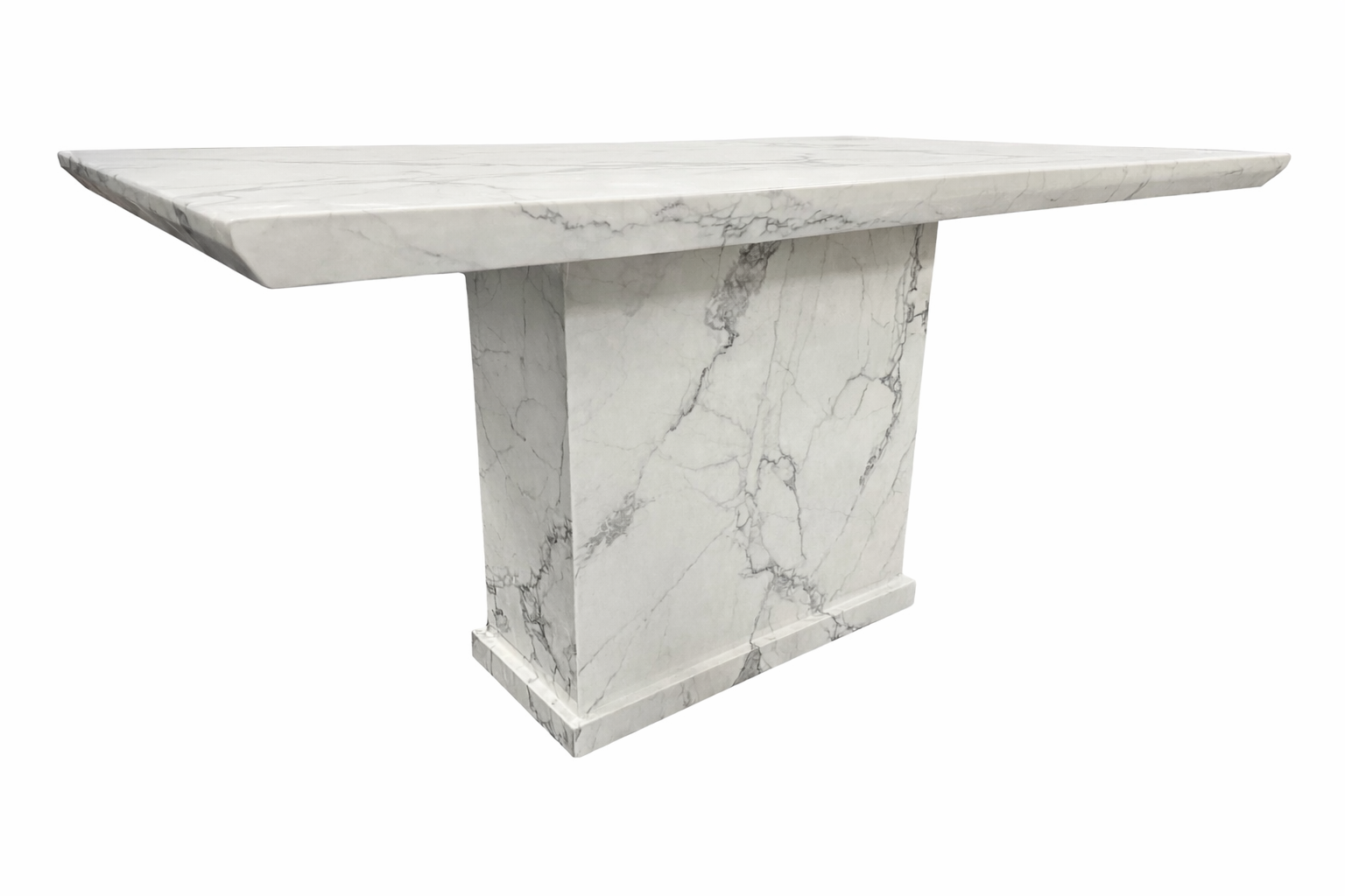 MB White Marble Dining Table (1.5m) – image 3