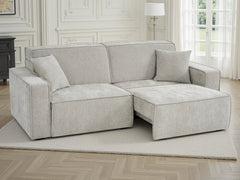 Houston electric Sofa bed Beige Green Grey