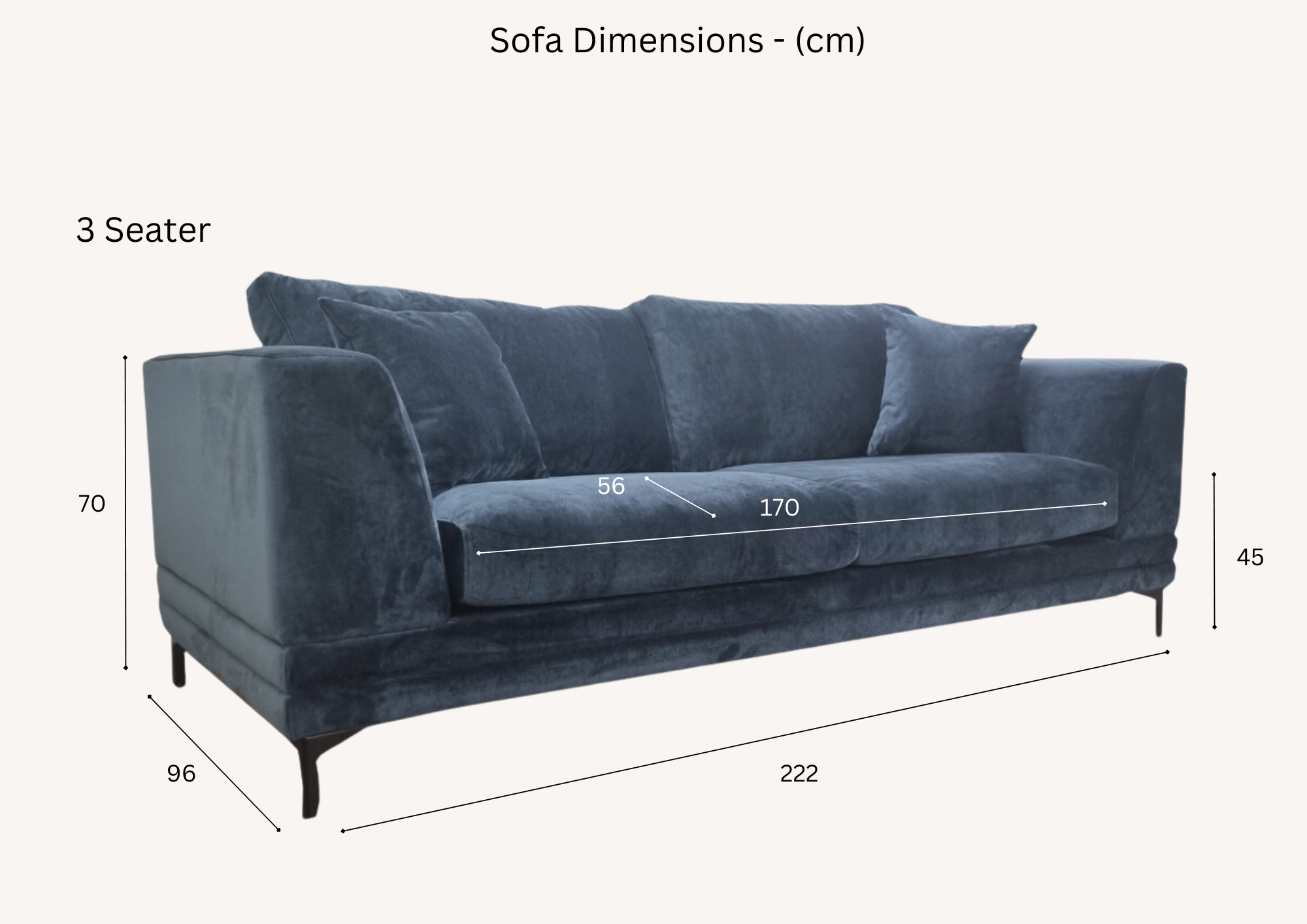 Lenox  Rust Orange Velvet Sofa