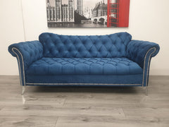 Elegance Fully Upholstered Chesterfield Sofa Corner - Estelle Decor