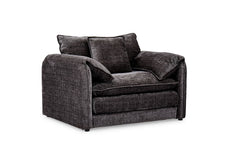 Solaya Luxury Durable Chenille Sofa Green Grey Beige Black