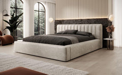 Low Headboard Mini Ambassador Bed Frame – Panel Style, Compact & Stylish