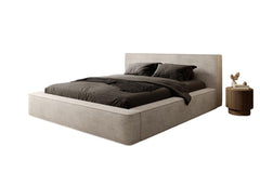 Short Headboard Platform Bed Mini Ambassador Plain Style Frame