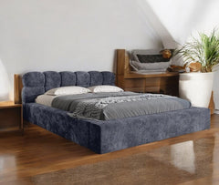 Cloud Mini Ambassador Platform Bed Short Headboard, Modern Design