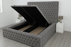 Grand Ambassador Divan Platform Bed – Luxury Upholstered Storage Bed UK