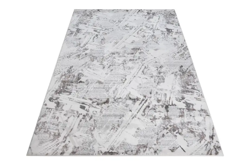 PEARL SILVER LARGE LIVING ROOM  RUG 200 X 290 CM