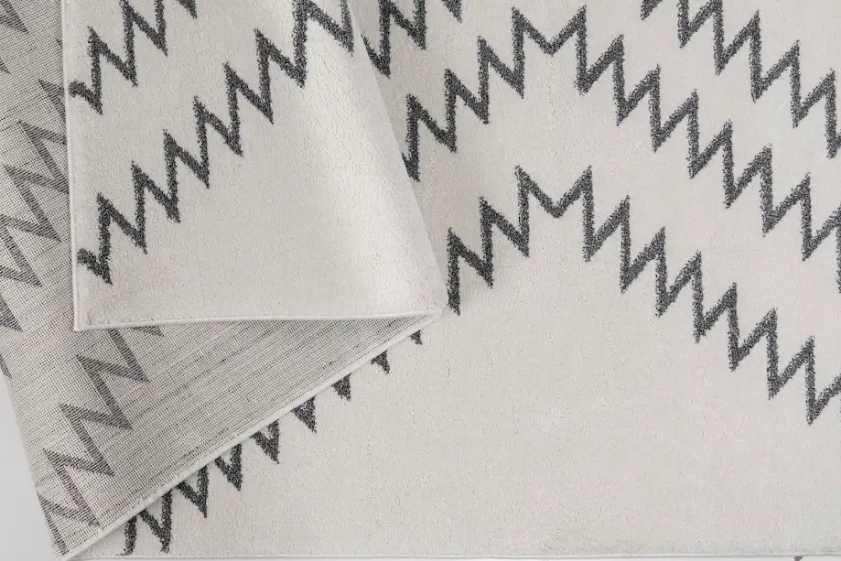 RILEY LARGE ZIG ZAG LIVING ROOM RUG 200 X 290CM