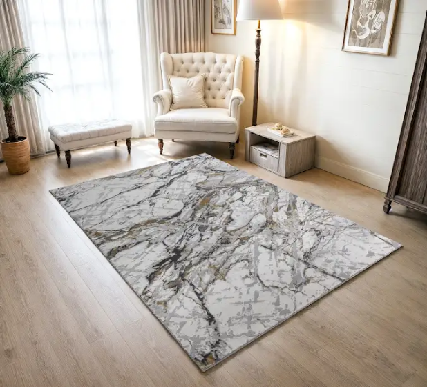 BOHEMIA LARGE MARBLE DESIGN RUG 200 X 290 CM