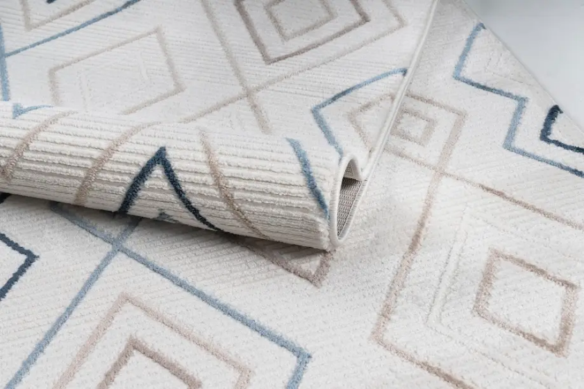 KODIAK LARGE DIAMOND PATTERN LIVING ROOM RUG