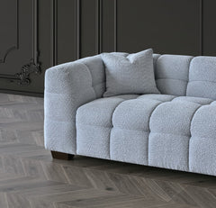 Aluxo Tribeca Bubble  Teddy Boucle Sofa Corner