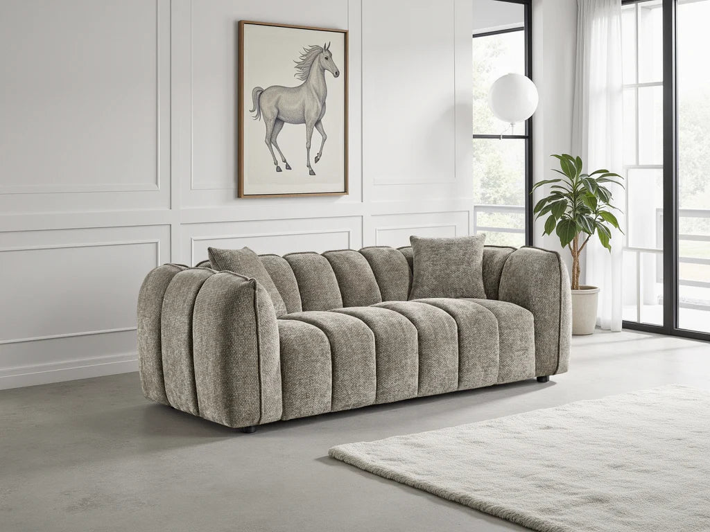 Venice Chunky Panel Sofa – Plush, Stylish & Durable Living Room Sofa