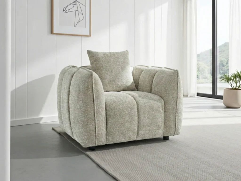 Venice Chunky Panel Sofa – Plush, Stylish & Durable Living Room Sofa