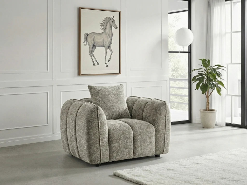 Venice Chunky Panel Sofa – Plush, Stylish & Durable Living Room Sofa