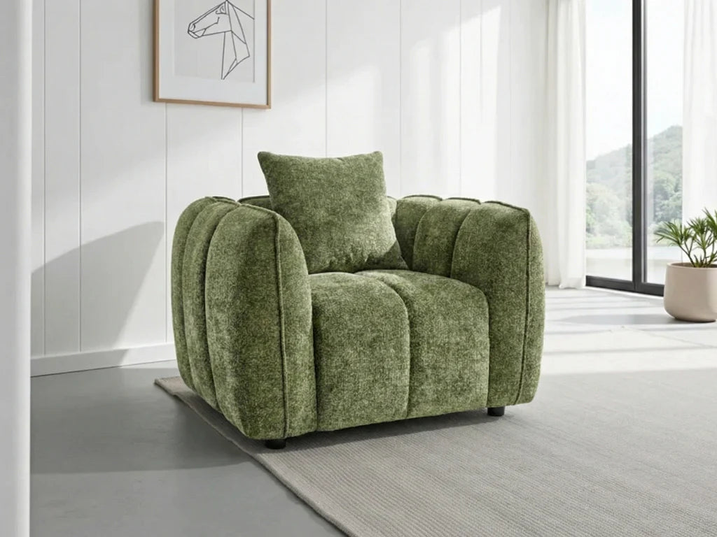 Venice Chunky Panel Sofa – Plush, Stylish & Durable Living Room Sofa