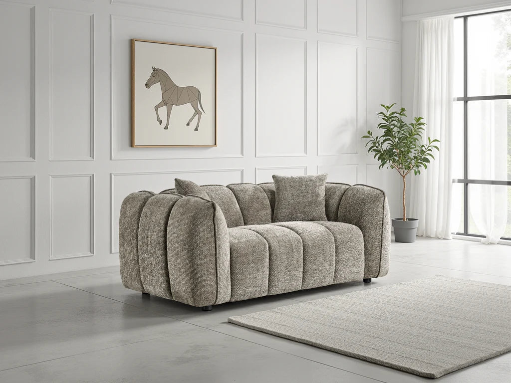 Venice Chunky Panel Sofa – Plush, Stylish & Durable Living Room Sofa