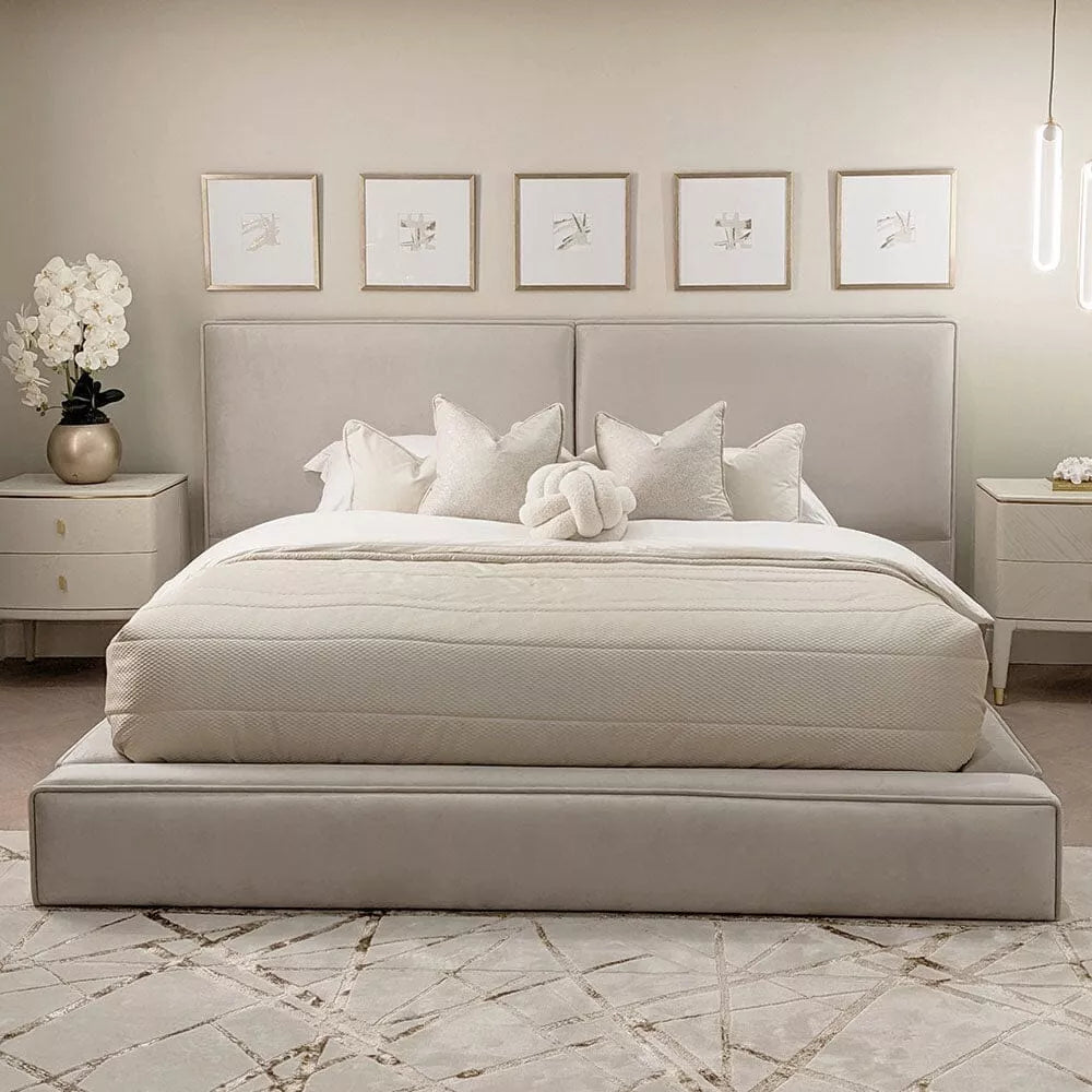Rowen Platform Bed Frame – Minimalist Style With Storage Option