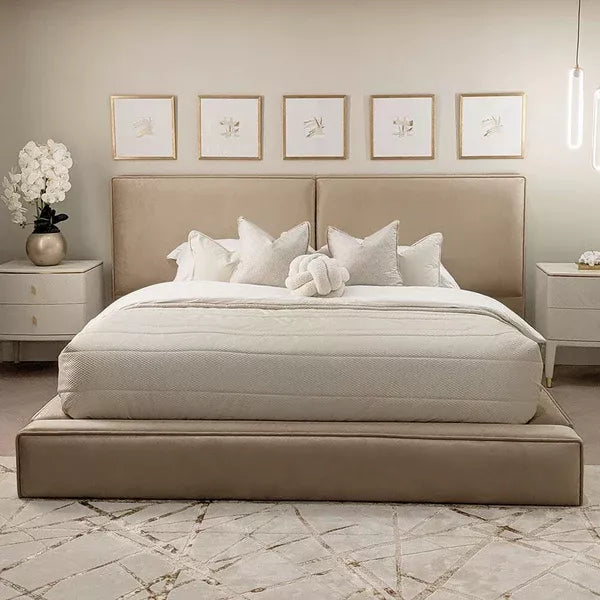 Rowen Platform Bed Frame – Minimalist Style With Storage Option
