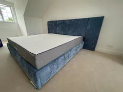 Raphael Extra Wide Panel Bed – Luxury Upholstered Bed Frame