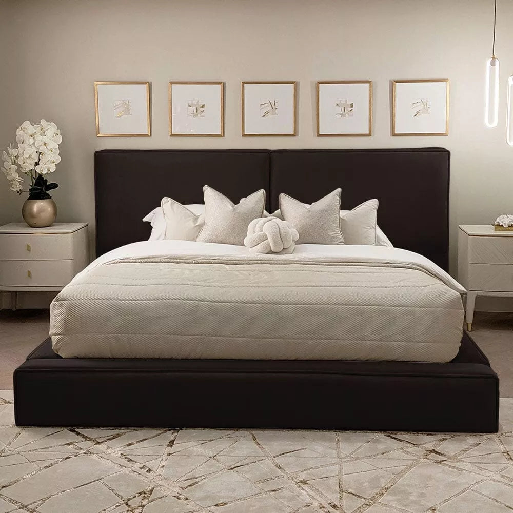 Rowen Platform Bed Frame – Minimalist Style With Storage Option