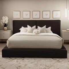 Rowen Platform Bed Frame – Minimalist Style With Storage Option