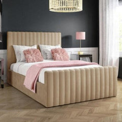 Roma Tubular Head and foot Bed frame Optional gas lift storage