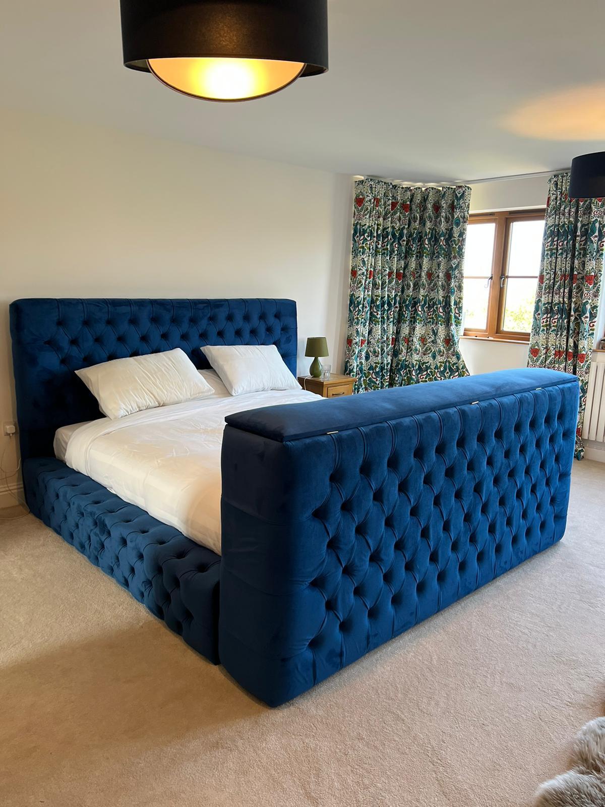 Ambassador TV Bed | Luxury  Built-In TV Lift