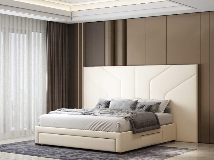 Moda Extra Wide Hotel style Divan bed Drawer storage