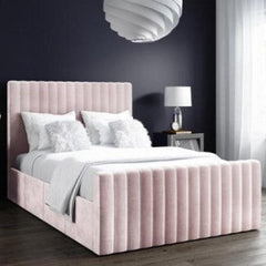 Roma Tubular Head and foot Bed frame Optional gas lift storage