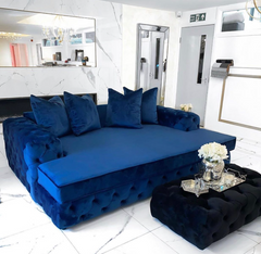 Bella Chesterfield Cinema Sofa with Cupholders