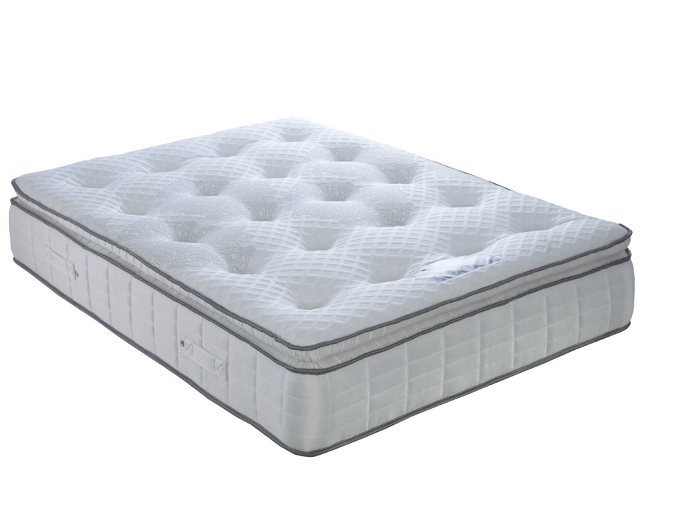 Hybrid encapsulated Luxury  foam Pocket 5000 mattress Hand stitched Natural fillings