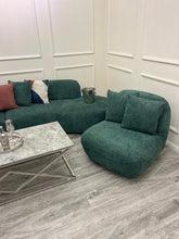 Miami Boucle Swivel Accent  Chair