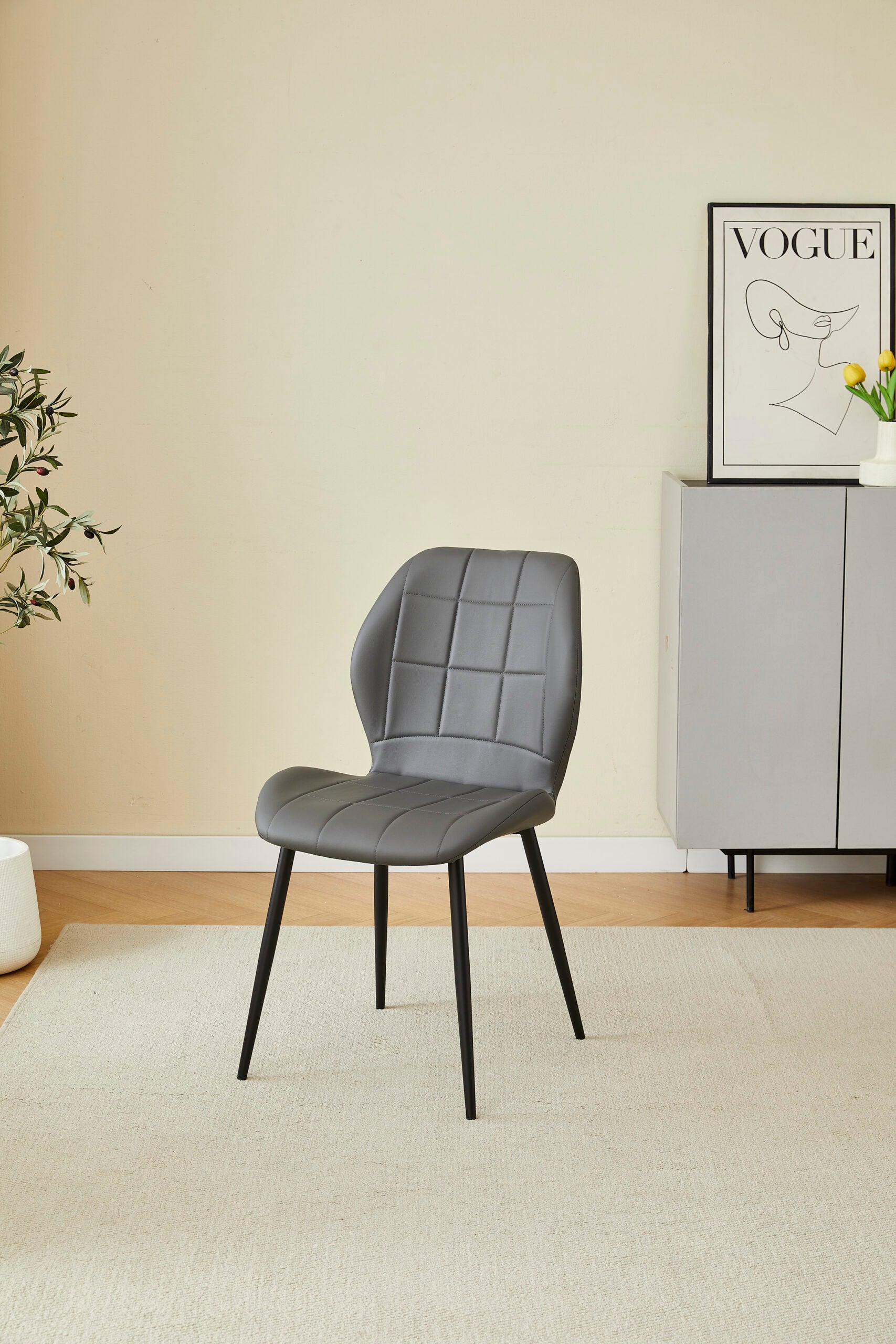 Oliver Dining Chairs – Set of 4 – Grey