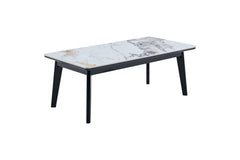 Arizona Ceramic Coffee Table 120cm – Cream