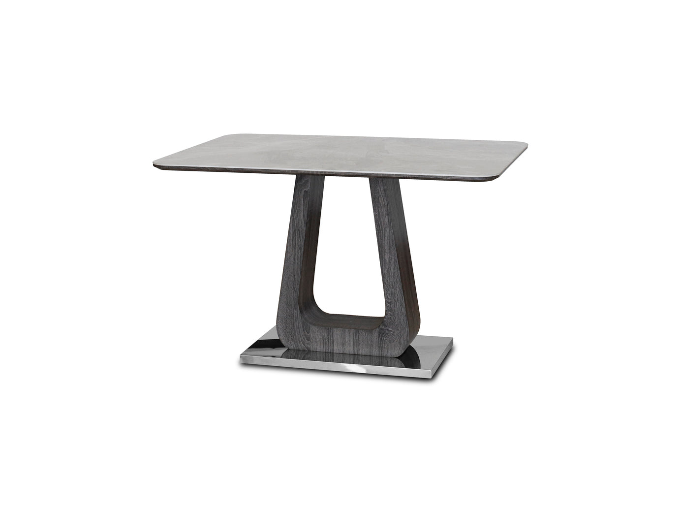 Zermatt Grey Ceramic Dining Table 120cm – Table Only